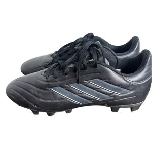 Adidas Copa Pure Soccer Cleats Black Leather Low Top Football  Unisex M7 W8.5